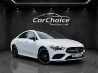Used Mercedes CLA220 AMG Line Premium Plus 190 HP (139 kW) 2023 White Coupe