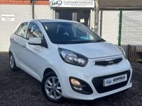 Used Kia Picanto 84 HP (61 kW) 2015 White Hatchback