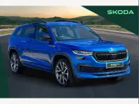 Used Skoda Kodiaq SportLine 150 HP (110 kW) 2023 Blue SUV