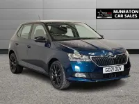 Used Skoda Fabia Colour Edition 95 HP (69 kW) 2021 Blue Hatchback