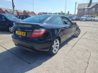 Used Mercedes C180 Sport Edition 143 HP (105 kW) 2007 Black Coupe