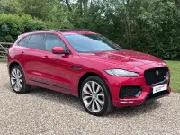 Used Jaguar F-Pace S 300 HP (220 kW) 2016 Red SUV