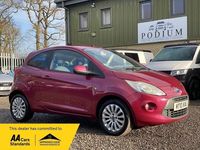 Used Ford Ka Zetec 69 HP (50 kW) 2010 Red Hatchback