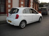 Used Nissan Micra Acenta 80 HP (58 kW) 2014 White Hatchback
