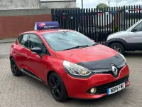 Used Renault Clio Dynamique 90 HP (66 kW) 2014 Red Hatchback