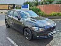 Used BMW 120 Sport Line 2014 Black Hatchback