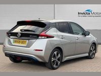 Used Nissan Leaf Tekna 108 kW (147 HP) 2019 Silver Hatchback