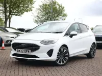 Used Ford Fiesta Titanium 155 HP (114 kW) 2022 White Hatchback