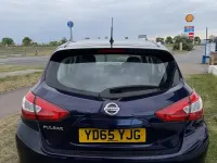 Used Nissan Pulsar Acenta 110 HP (80 kW) 2015 Blue Hatchback