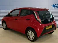 Used Toyota Aygo 69 HP (50 kW) 2017 Red Hatchback