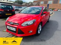 Used Ford Focus Zetec 125 HP (91 kW) 2013 Red