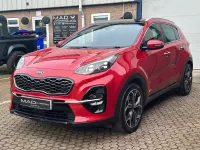 Used Kia Sportage GT-Line S 182 HP (133 kW) 2018 Red SUV