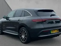 Used Mercedes EQC400 AMG line 300 kW (408 HP) 2023 Metallic paint graphite grey SUV