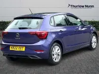 Used VW Polo Style 95 HP (69 kW) 2022 Purple Hatchback