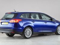 Used Ford Focus Titanium X 120 HP (88 kW) 2016 Blue Estate