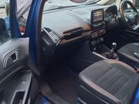 Used Ford Ecosport ST-Line 140 HP (102 kW) 2018 Blue SUV