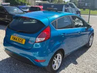 Used Ford Fiesta Zetec 2014 Blue Hatchback