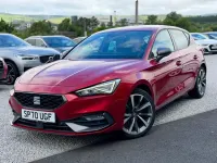 Used Seat Leon FR First Edition 150 HP (110 kW) 2020 Red Hatchback