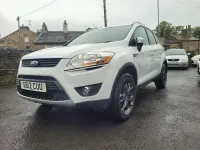 Used Ford Kuga Zetec 140 HP (102 kW) 2012 White SUV