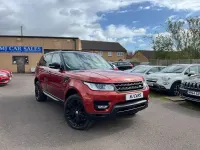 Used Land Rover Range Rover HSE Dynamic 287 HP (211 kW) 2014 Red SUV
