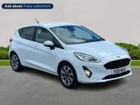 Used Ford Fiesta Trend 125 HP (91 kW) 2021 White Hatchback