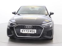 Used Audi A3 S-Line 150 HP (110 kW) 2023 Black Hatchback