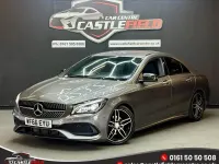 Used Mercedes CLA180 AMG line 122 HP (89 kW) 2016 Grey Sedan