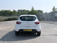 Used Renault Clio Dynamique 75 HP (55 kW) 2014 White Hatchback