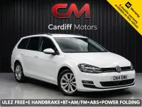 Used VW Golf VII 2014 White Estate