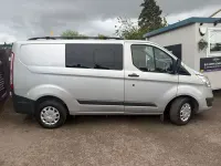 Used Ford Transit Custom Trend 105 HP (77 kW) 2017 Silver Van