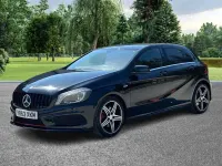 Used Mercedes A250 AMG 211 HP (155 kW) 2013 Black Hatchback