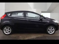 Used Ford Fiesta Zetec 2012 Black Hatchback
