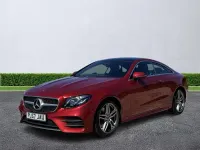Used Mercedes E220 AMG Line Premium Plus 2018 Red Coupe