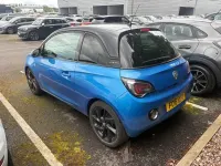 Used Vauxhall Adam S 70 HP (51 kW) 2016 Blue Hatchback