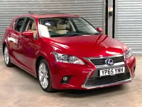 Used Lexus CT200h 2015 Red Hatchback