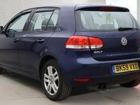 Usado VW Golf VI SE 140 HP (102 kW) 2009 Azul Citadino