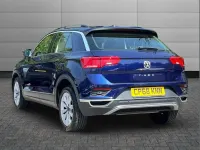 Used VW T-Roc SE 150 HP (110 kW) 2018 Blue SUV
