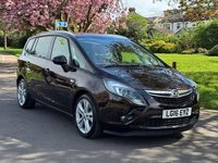 Used Vauxhall Zafira Tourer SRi 140 HP (102 kW) 2016 Brown MPV