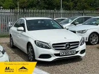 Used Mercedes C220 170 HP (125 kW) 2015 White Sedan
