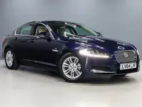 Gebraucht Jaguar XF Luxury 163 PS (119 kW) 2014 Blau Limousine