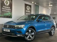 Begagnad VW Tiguan SEL 150 HK (110 kW) 2016 Blå SUV