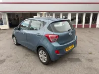 Used Hyundai i10 SE 67 HP (49 kW) 2014 Blue Hatchback