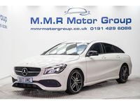 Used Mercedes CLA200 Shooting Brake AMG line 136 HP (100 kW) 2017 White Estate