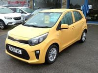 Used Kia Picanto 66 HP (48 kW) 2021 Yellow Hatchback