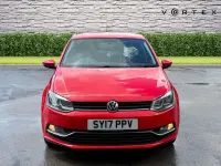 Used VW Polo Match 2017 Red Hatchback