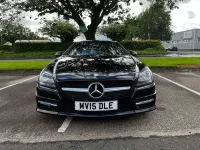 Used Mercedes SLK250 AMG 204 HP (150 kW) 2015 Black Cabriolet