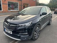 Used Vauxhall Grandland X Elite 130 HP (95 kW) 2019 Black SUV