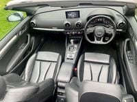 Used Audi A3 Cabriolet S-Line 147 HP (108 kW) 2016 Ibis white Cabriolet