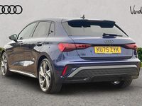 Used Audi A3 Black Edition 147 HP (108 kW) 2025 Blue Hatchback