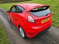 Used Ford Fiesta Zetec 2016 Red Hatchback